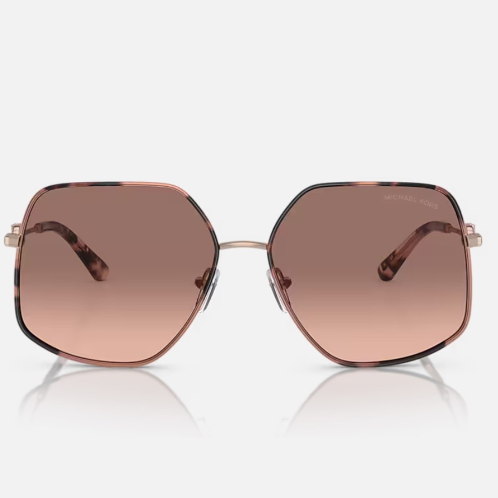 Michael Kors Empire Butterfly Rose Gold Sunglasses